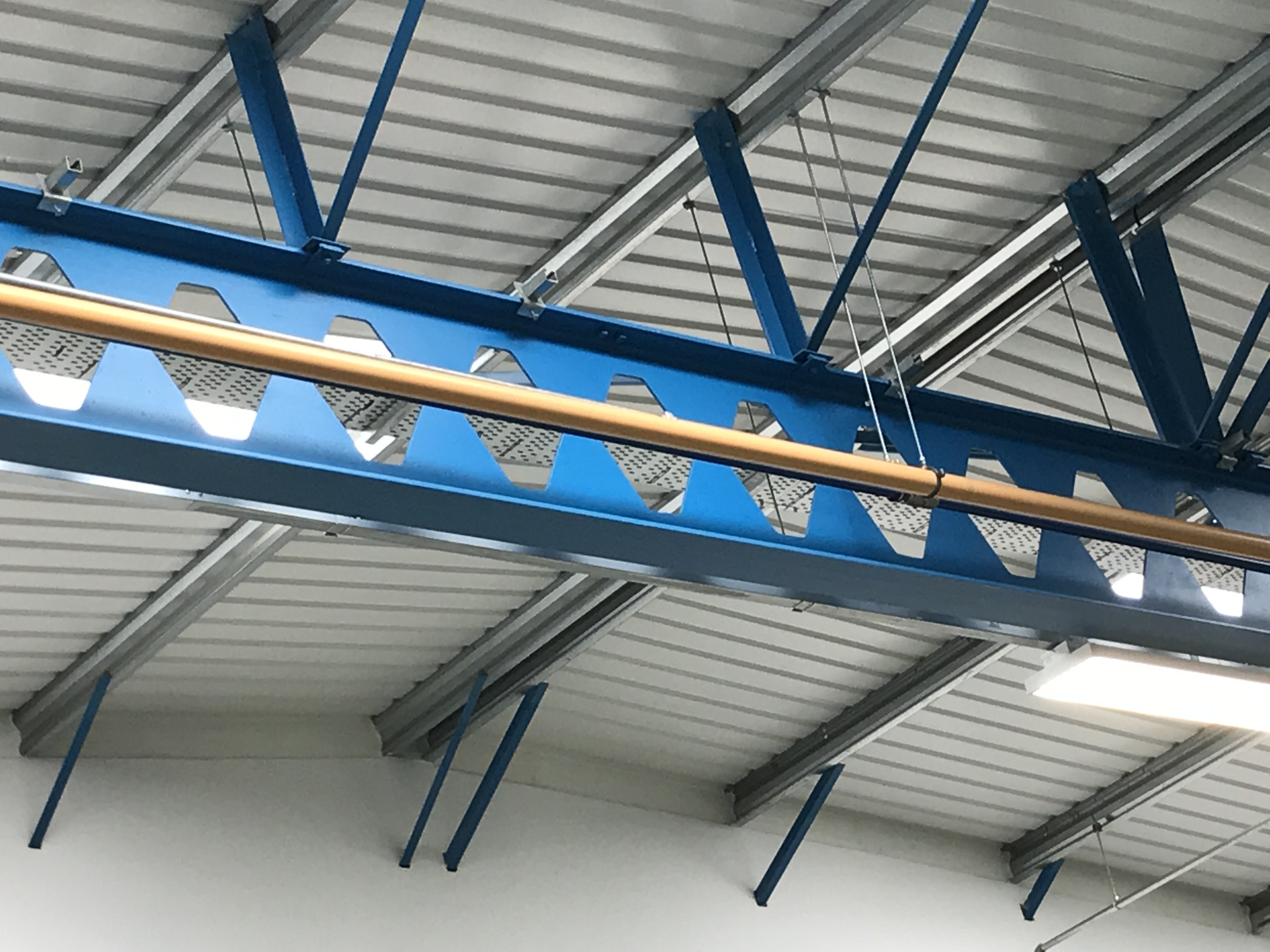 Gas & water mains for a new passivation plant